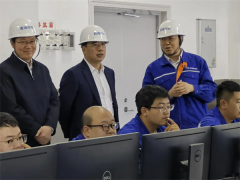浙商银行党委书记、董事长陆建强赴青海中控德令哈50MW光热电站调研走访